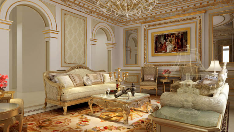 法式 别墅 客厅图片来自用户524527896在唐门一品别墅的分享