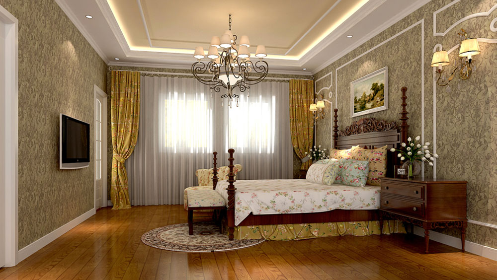 美式 卧室图片来自用户524527896在孔雀城340的分享