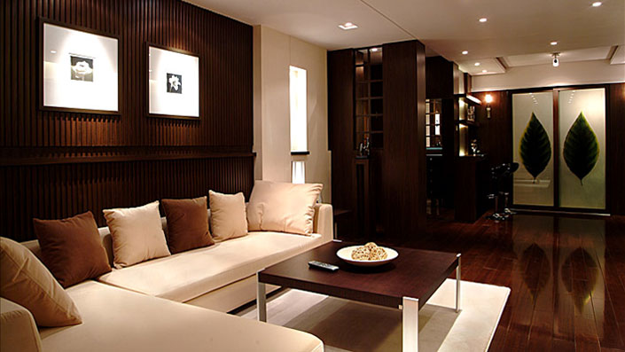 远洋国际 三居室 新中式风格 高度国际 装饰设计 客厅图片来自高度国际装饰宋增会在14万元打造新中式风格的分享