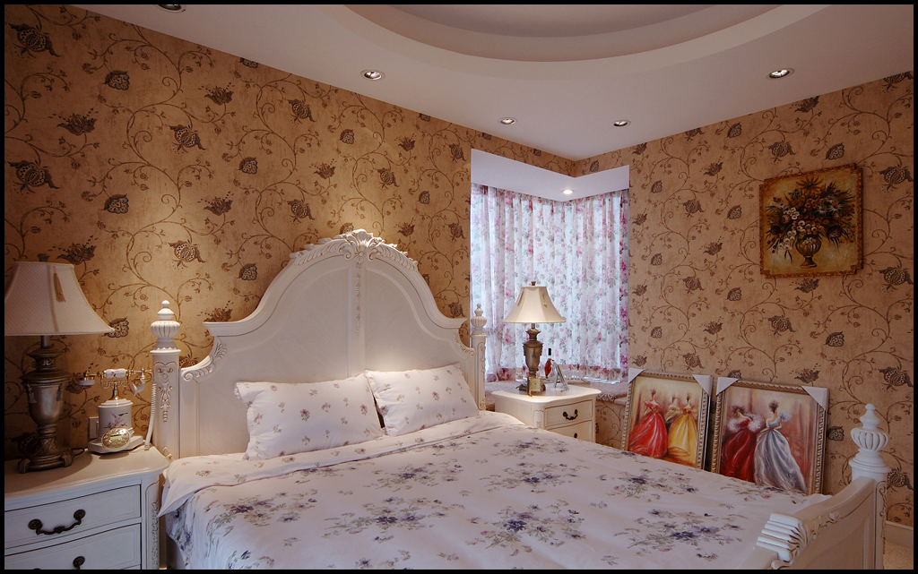 欧式 复式 卧室图片来自宜家宜大亮在亿城堂庭-现代欧式的分享