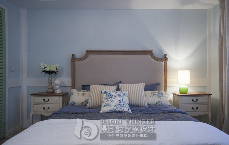 卧室图片来自得间诗享家设计在随州。碧桂园 Brownie&Tea的分享