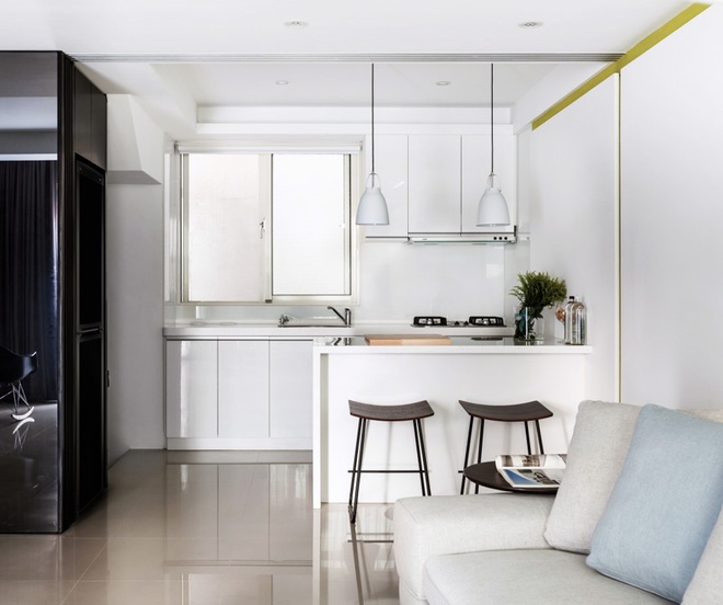 现代 线条 三居 厨房图片来自合建装饰李世超在简约线条勾勒的现代家居的分享
