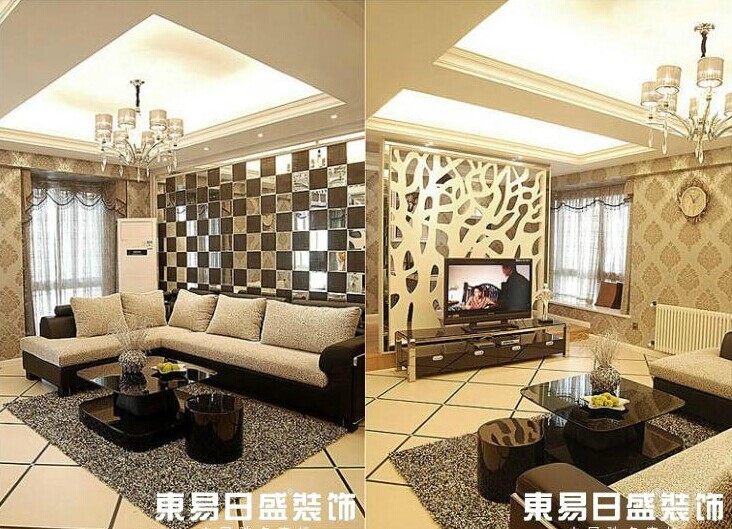 公寓 温馨 现代前卫 二人世界 东易日盛 客厅图片来自武汉东易日盛在融科天城--王斌的分享