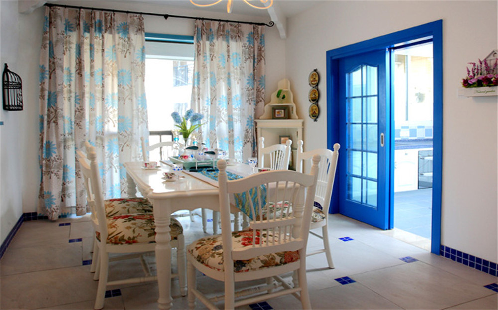 混搭 简约 80后 小资 别墅 三居 白领 餐厅图片来自用户5174711158在让你拥有爱琴海般的地中海风情的分享