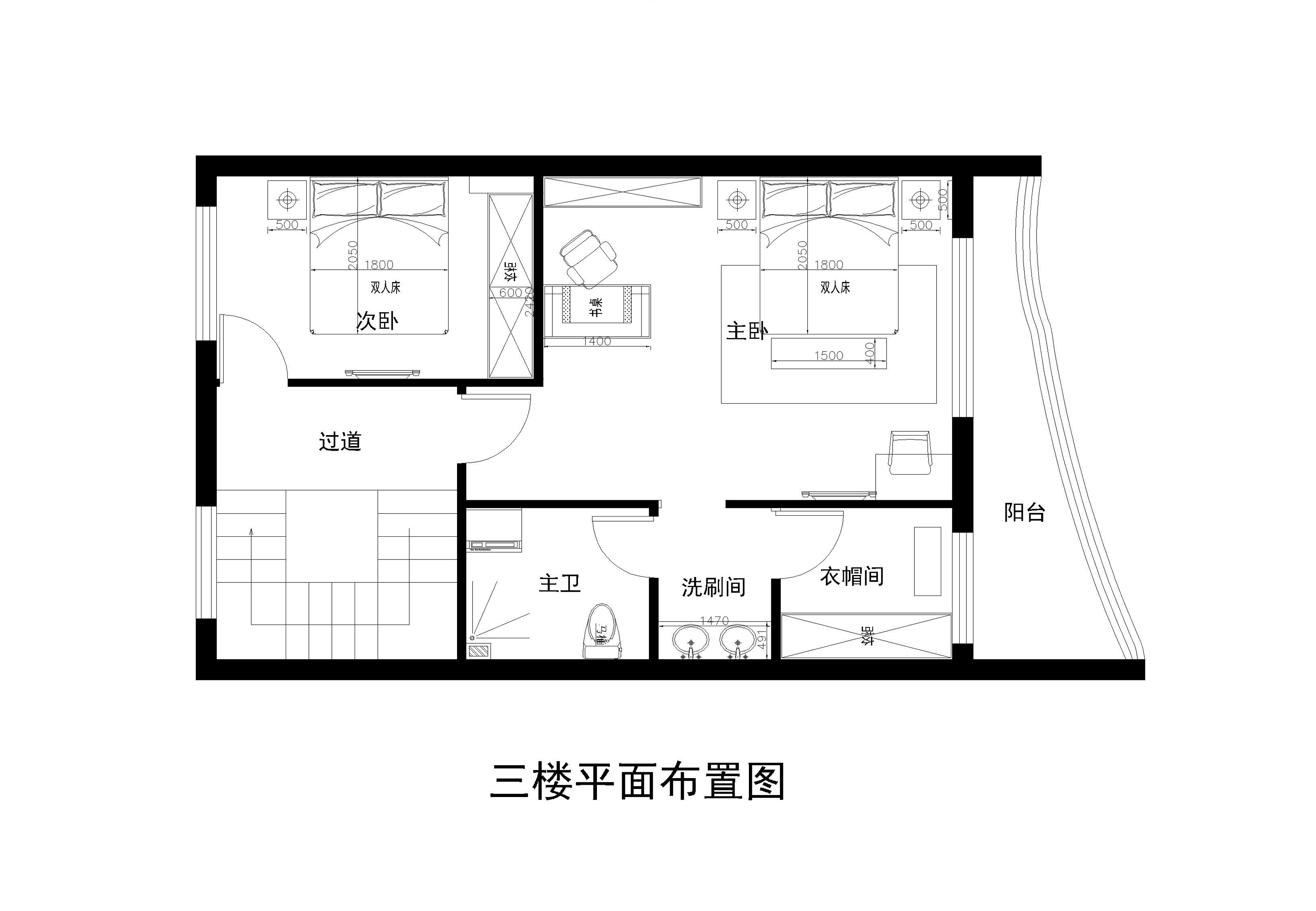 简约 别墅 户型图图片来自实创装饰上海公司在65万呈现完美舒适的独栋空间的分享