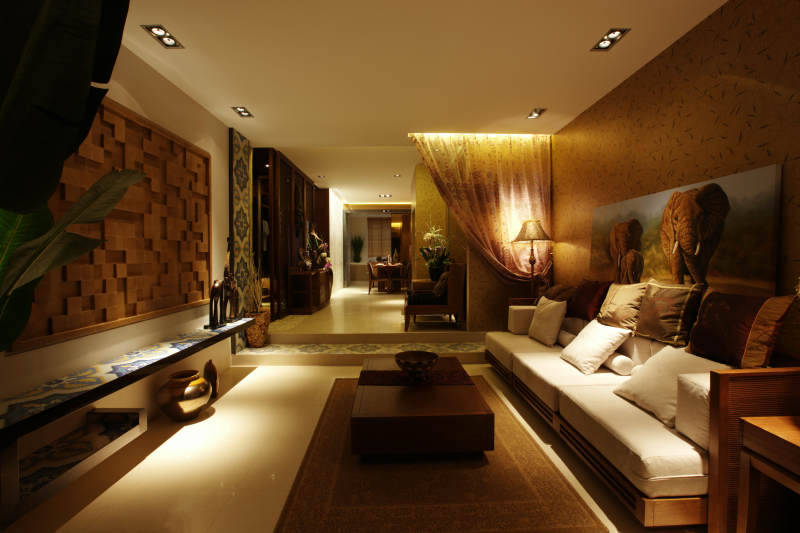 地中海 三居 客厅图片来自宜家宜大亮在天津津南新城-东南亚-的分享