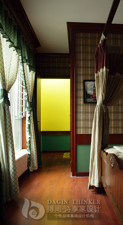 卧室图片来自得间诗享家设计在留声机里的老时光的分享