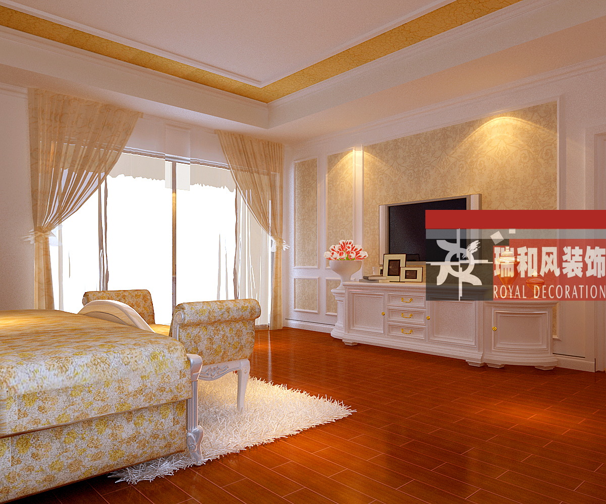 客厅图片来自瑞和风装饰在麒麟湾的分享
