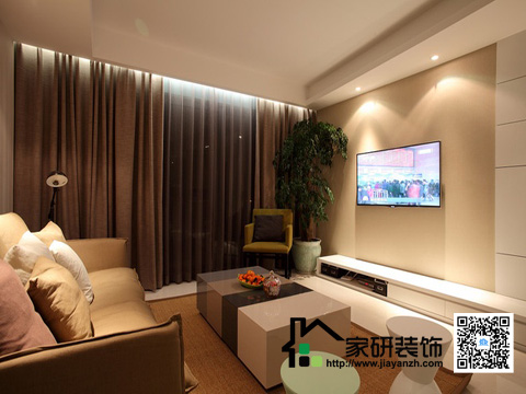 简约 欧式 田园 混搭 二居 客厅 卧室图片来自上海倾雅装饰有限公司在治愈系美家的分享