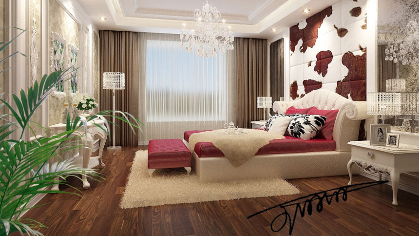 燕山别墅 别墅 欧式风格 高度国际 装饰设计 卧室图片来自高度国际装饰宋增会在别墅只是豪华大气的分享