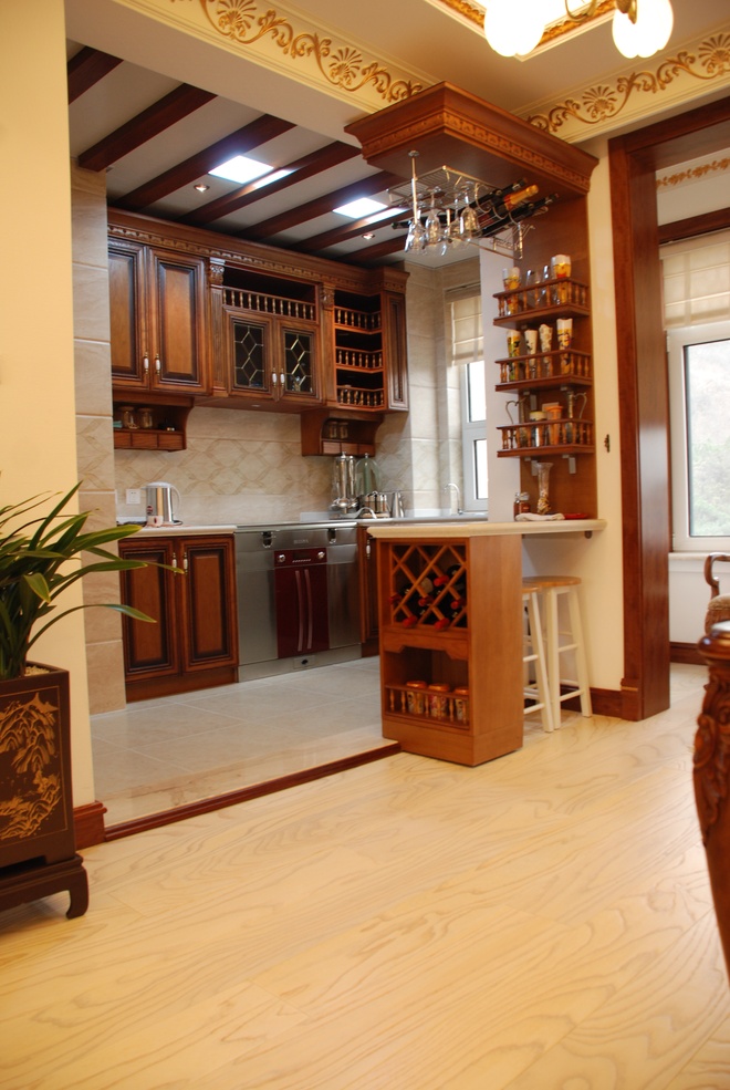 二居 现代风格 厨房图片来自合建装饰李世超在122平实景图的分享