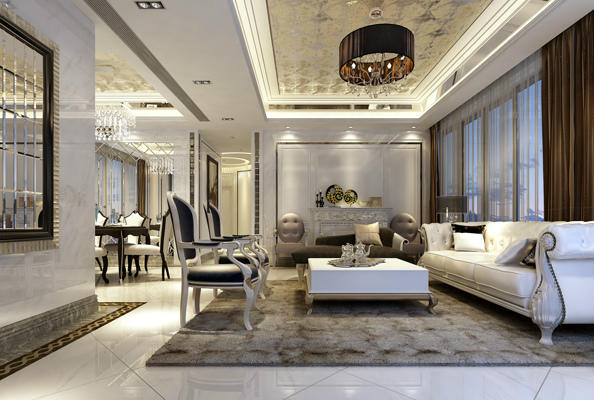 客厅图片来自赵莹在欧洲城-让家美得低调而优雅的分享