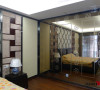 名雕丹迪别墅设计-现代中式风格卧室