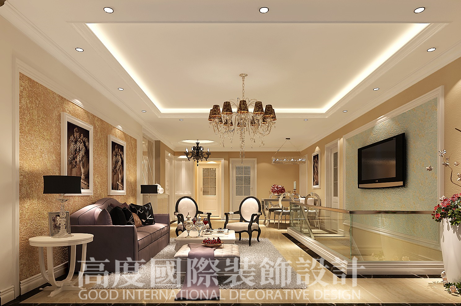 北京装修 北京设计 别墅设计 别墅装修图片来自高度国际装饰韩冰在长滩一号的分享