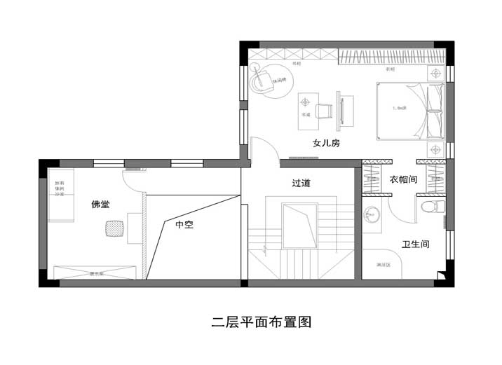 别墅 中式 徐曙光中式 实创装饰 户型图图片来自xushuguang1983在大气中式风格233平米独栋别墅的分享
