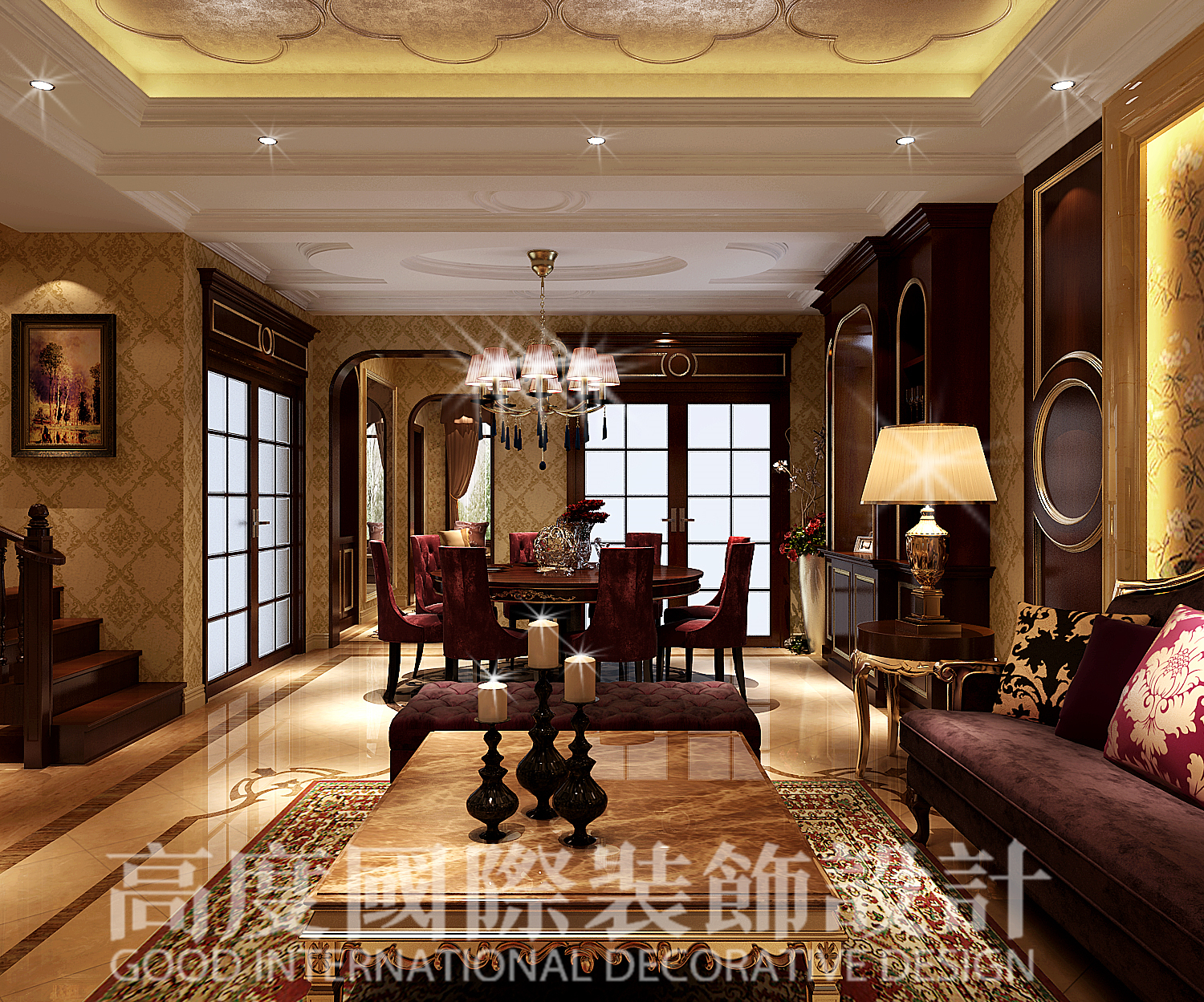 北京装修 北京设计 别墅设计 别墅装修图片来自高度国际装饰韩冰在长滩一号2的分享