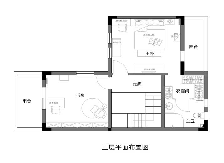 别墅 中式 徐曙光中式 实创装饰 户型图图片来自xushuguang1983在大气中式风格233平米独栋别墅的分享