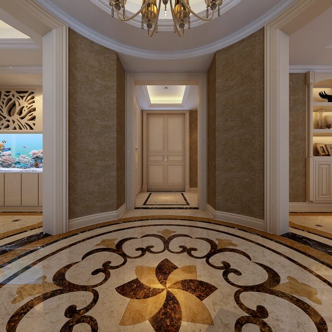 欧式 别墅 白领 收纳 80后 小资 客厅图片来自956258174x在山水出品九龙湾欧式风格案例赏析的分享