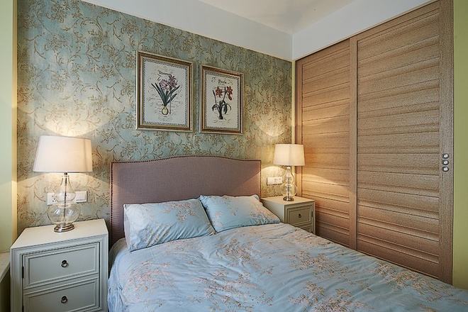 卧室图片来自家装大管家在放逐的波西米亚 107平魅力混搭居的分享