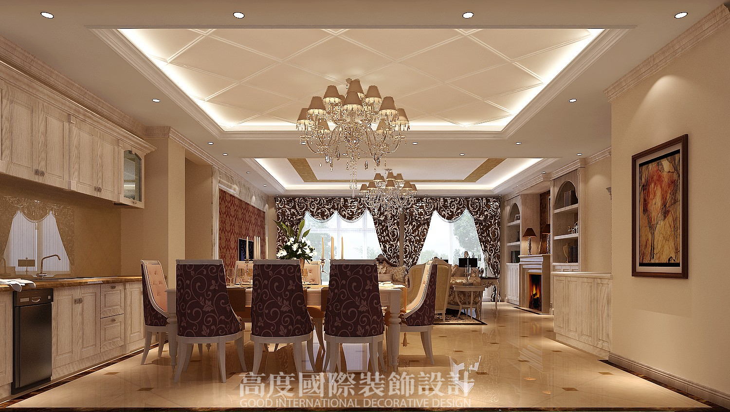 北京装修 北京设计 别墅设计 别墅装修图片来自高度国际装饰韩冰在褐石的分享