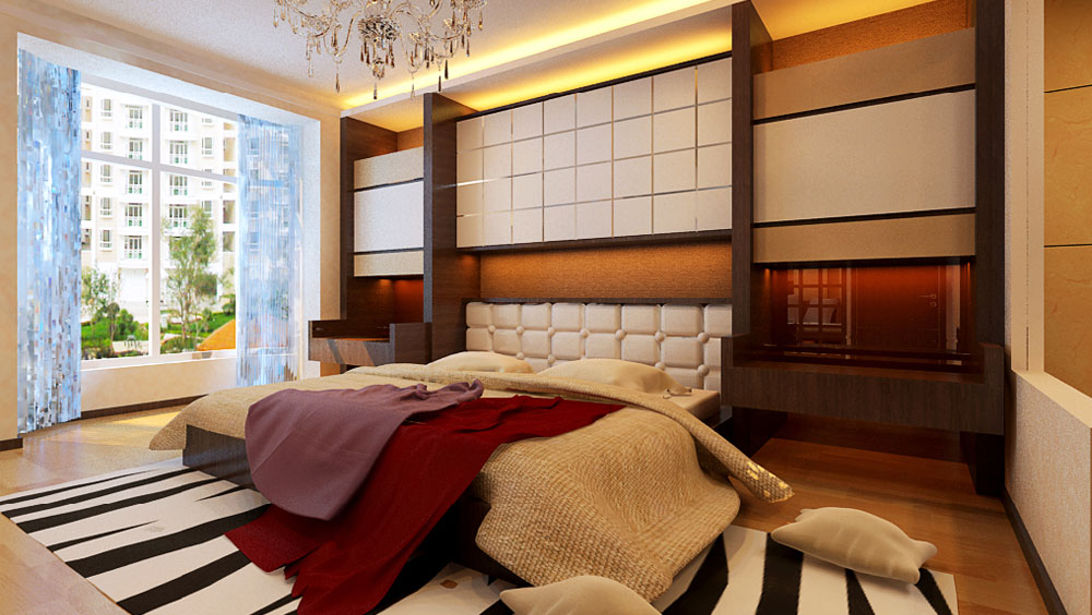 三居 欧式 古典 奢华 气派 北京装修 北京设计 卧室图片来自高度国际装饰韩冰在8.2万打造193㎡三居古典欧式风格的分享