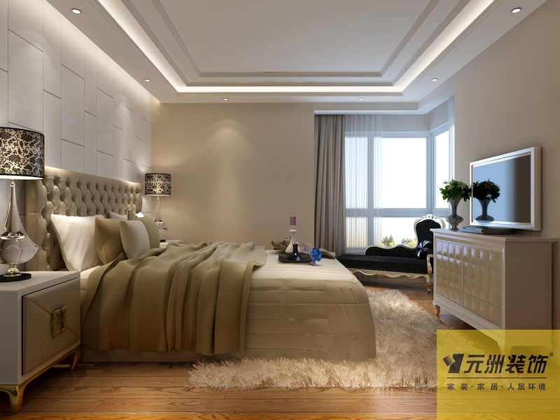 卧室图片来自元洲胡彩霞在白色新古典美景东方的分享