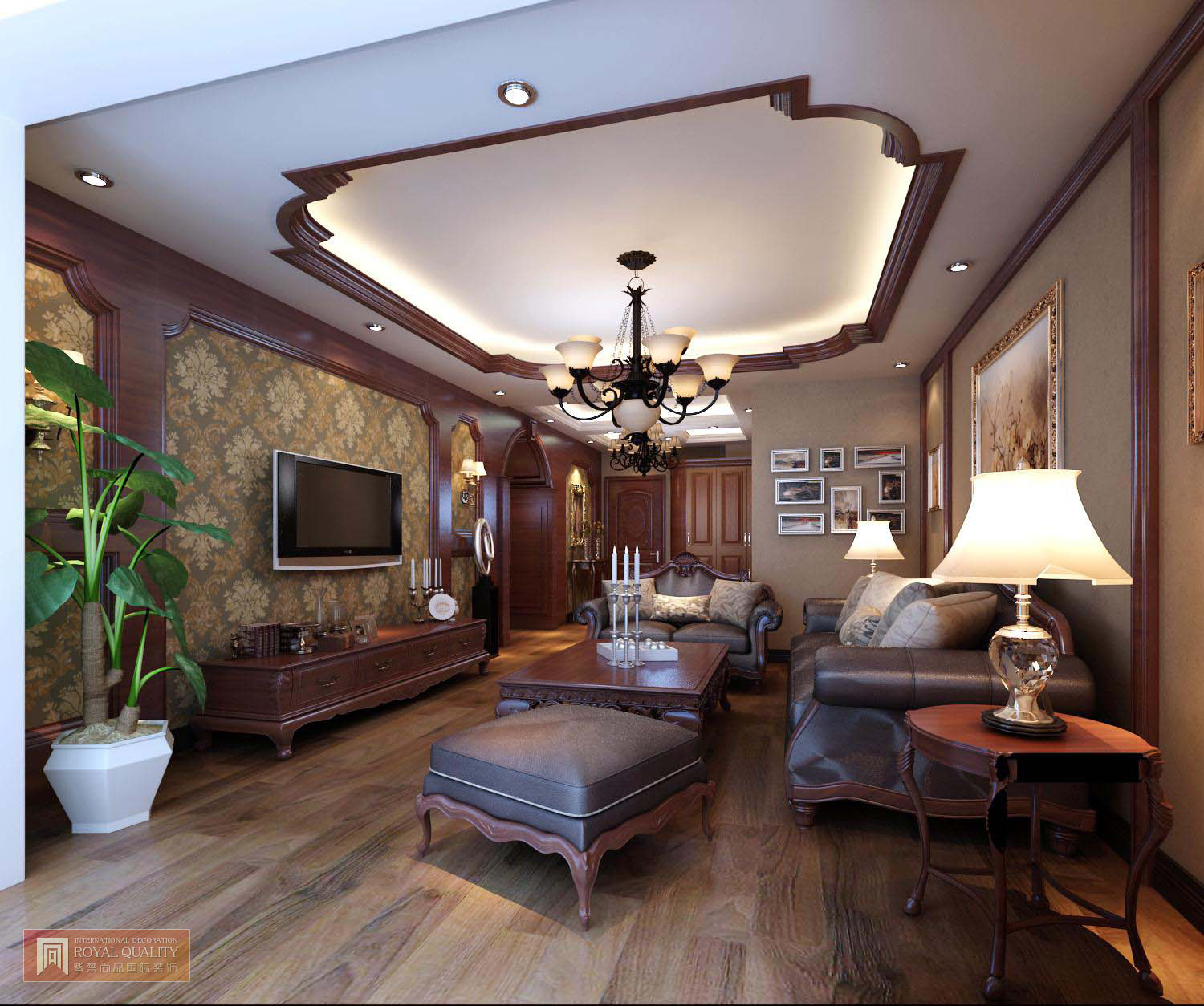 欧式古典 欧式 跃层 客厅图片来自北京装修设计o在欧式古典的成熟金地仰山的分享