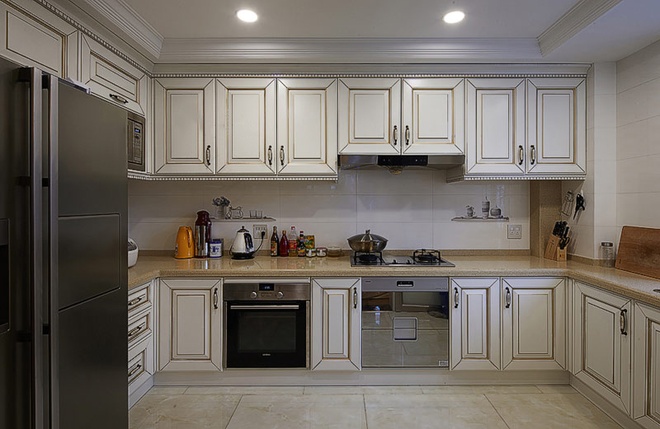 二居 美式 厨房 厨房图片来自合建装饰李世超在120平美式风格的分享