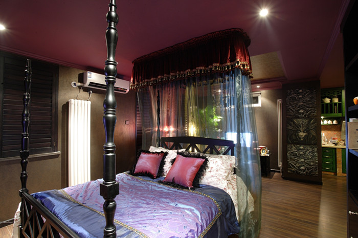 东南亚风格 高度国际 装饰设计 高度希文 48㎡爱窝 卧室图片来自高度国际装饰宋增会在异域风情 温馨48㎡爱窝的分享