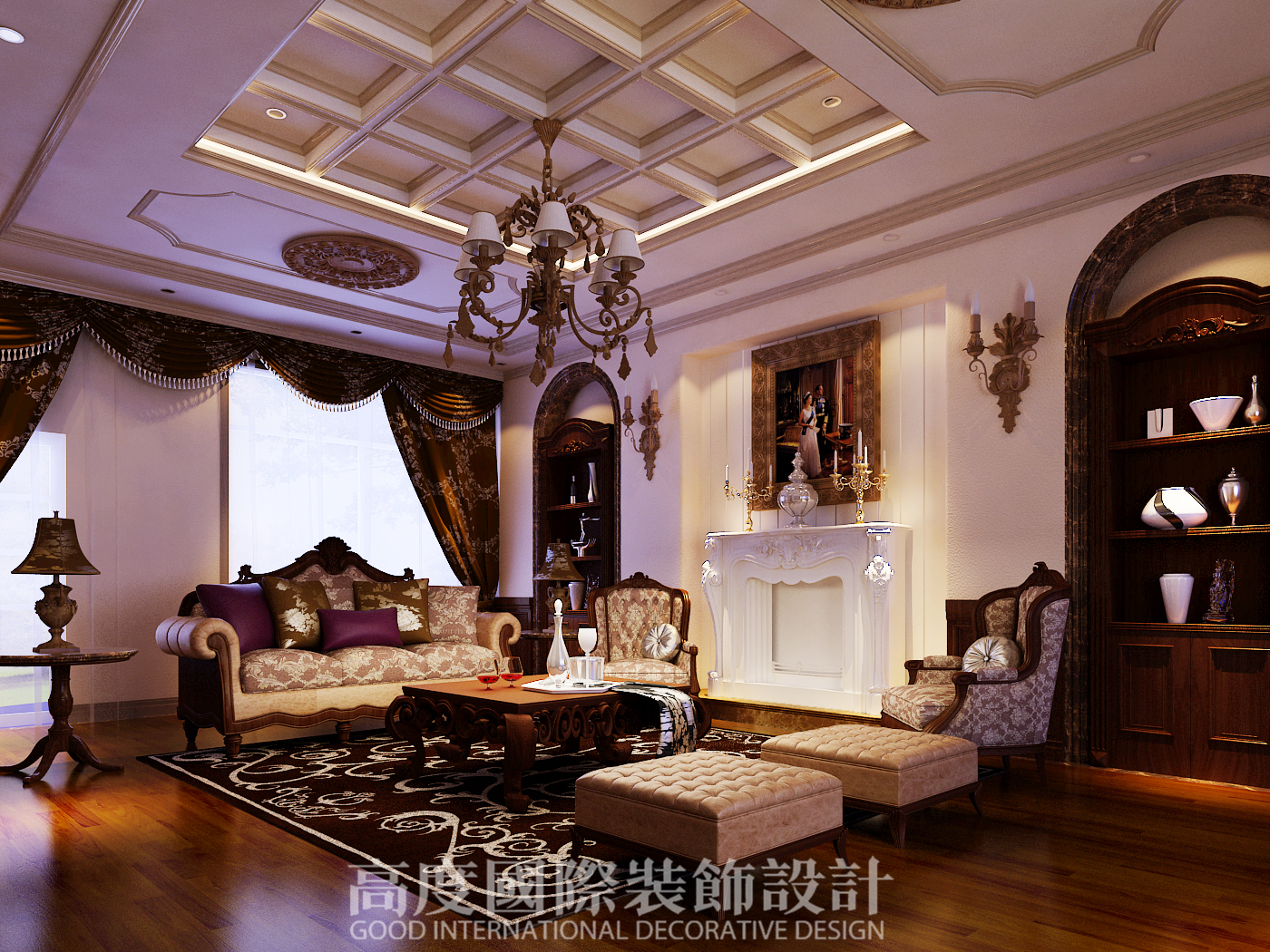 北京装修 北京设计 别墅设计 别墅装修图片来自高度国际装饰韩冰在花盛香醍楼王的分享