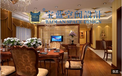 新中式 五居室 餐厅图片来自众意装饰在世贸锦绣长江中式古典案例的分享