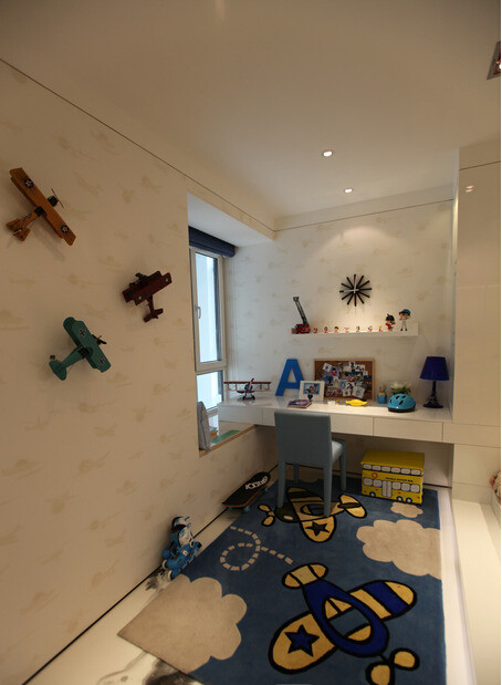 儿童房图片来自惠鼎装饰在慕和南道 现代 二居 90平米的分享