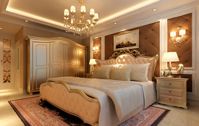 简约 欧式 三居 白领 收纳 80后 小资 卧室图片来自实创装饰百灵在欧式奢华宏福苑150平米的分享