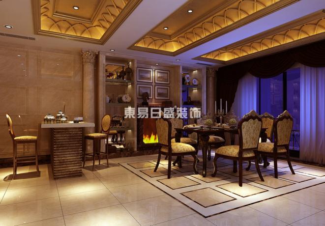 通透感 欧式古典 小资 三口之家 东易日盛 餐厅图片来自武汉东易日盛在汉宫一号--夏超的分享