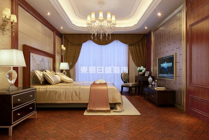 通透感 欧式古典 小资 三口之家 东易日盛 卧室图片来自武汉东易日盛在汉宫一号--夏超的分享