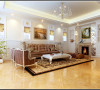 圣联香御公馆-新古典-五居室-客厅沙发背景装修效果图