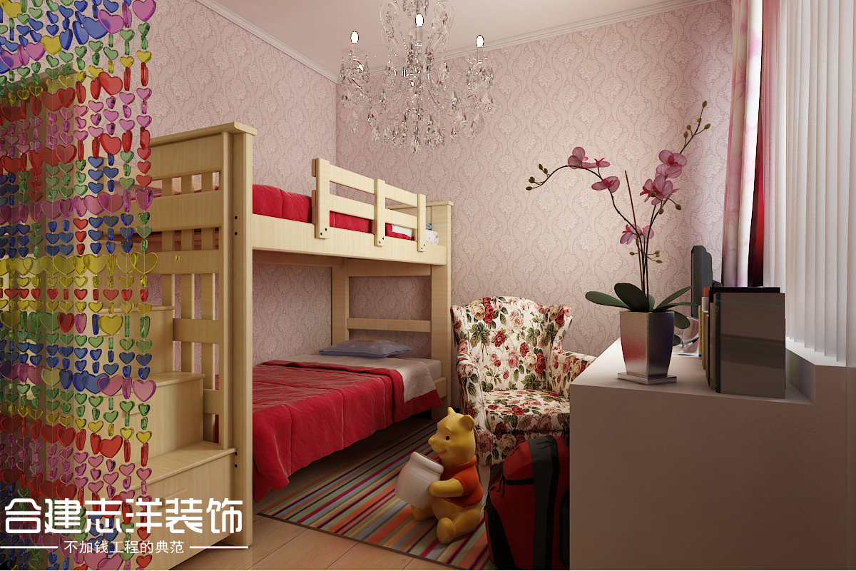 简约 白领 小资 80后 卧室图片来自北京合建装饰在保利春天里C1户型95平简约风赏析的分享