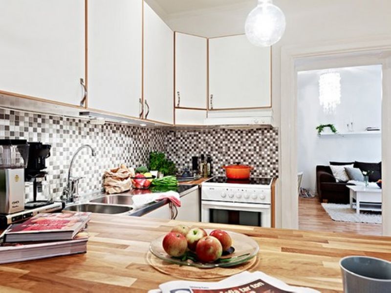 现代简约 简洁 二居 厨房图片来自聚星堂装饰在新神风八座的分享