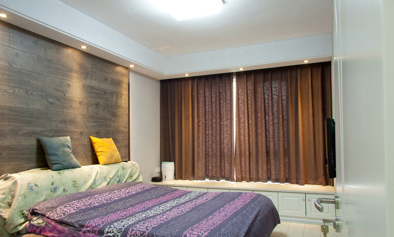 简约 二居 白领 收纳 80后 小资 旧房改造 卧室图片来自名仕装饰-小飞在汉阳人信汇简约单身公寓的分享