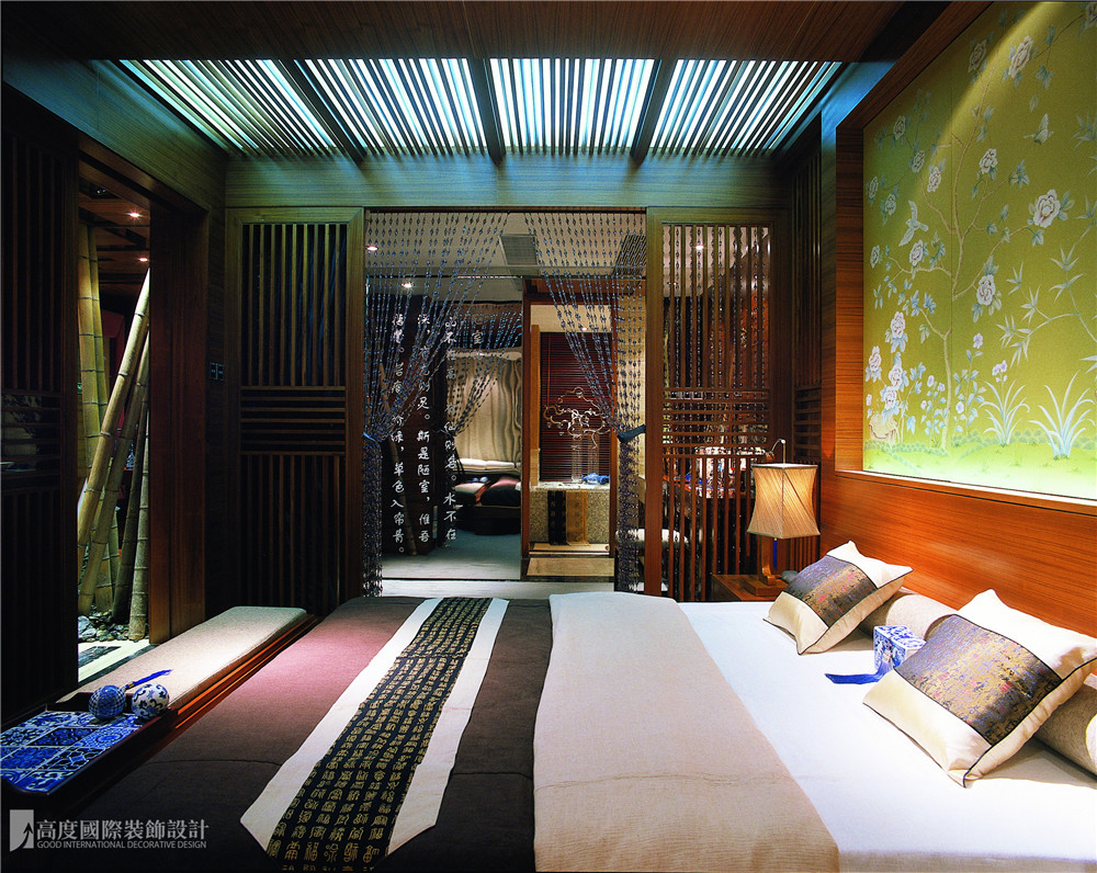 中式 古典 清新脱俗 别墅 装修 卧室图片来自高度国际别墅装饰设计在中式风格的分享