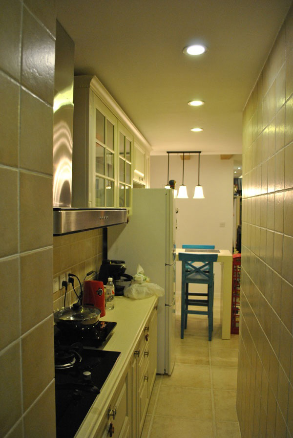 简约 欧式 田园 混搭 二居 别墅 白领 收纳 旧房改造 厨房图片来自上海倾雅装饰有限公司在52平精致装修的分享