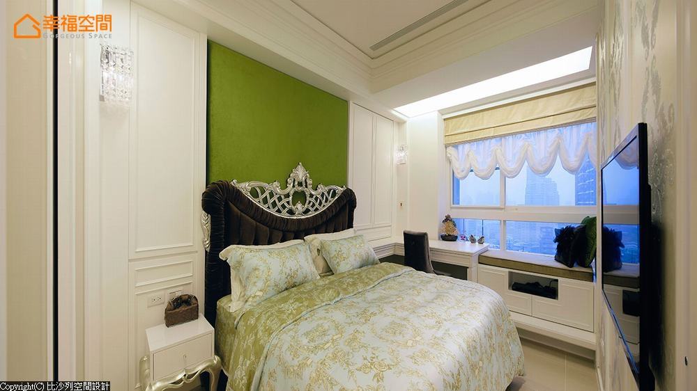 新古典 二居 卧室图片来自幸福空间在机能美而巧  83平古典寄心居的分享