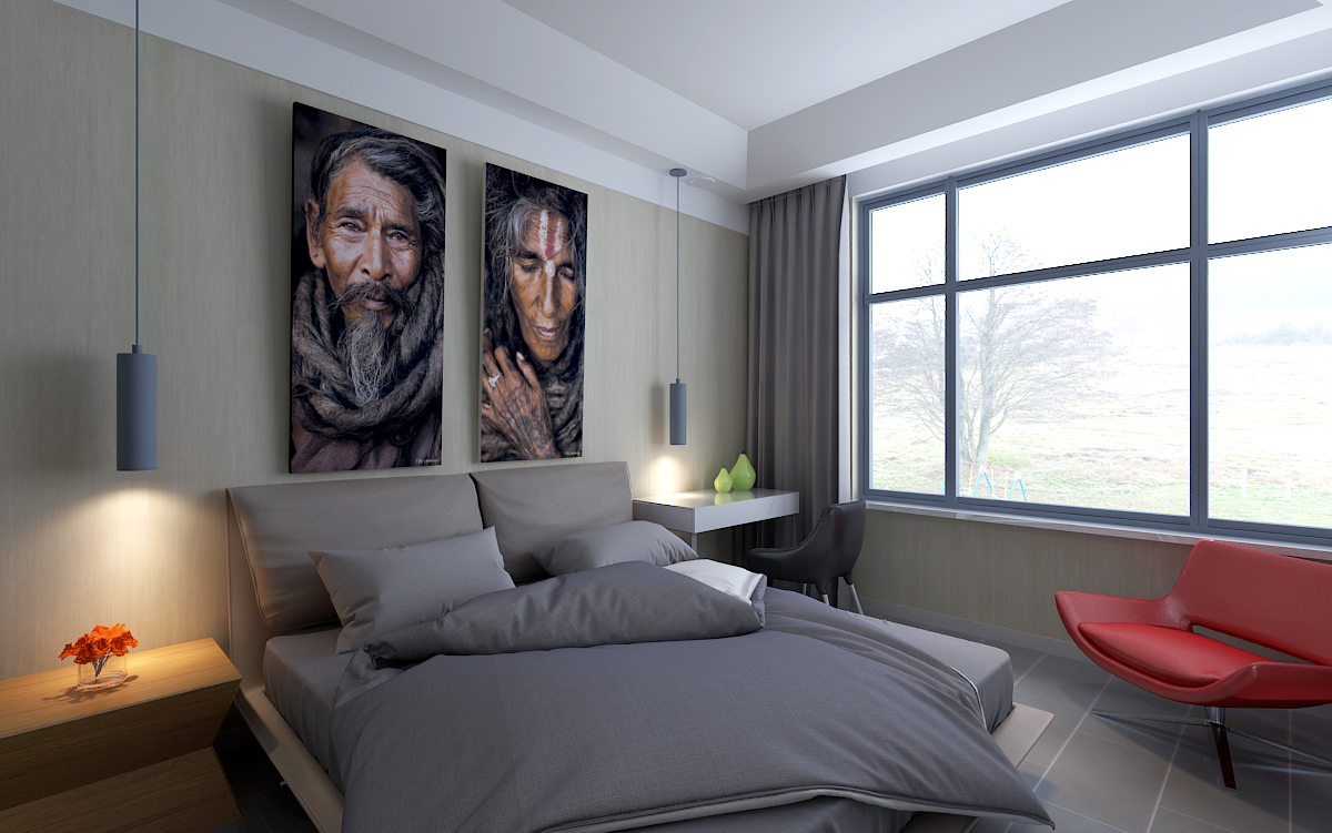 卧室图片来自杨-杰在和泰紫园的分享