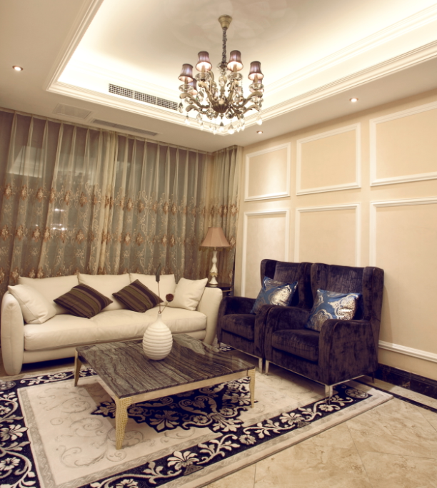 古典风格 阿卡迪亚 别墅 客厅 客厅图片来自重庆维尔维尔国际家居装饰在古典风格的分享