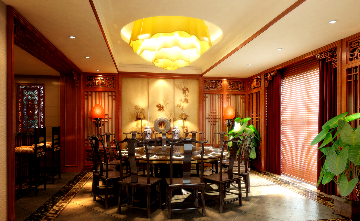 欧式 三居 别墅 80后 保利高尔夫 维尔装饰 中式风格 餐厅图片来自重庆维尔维尔国际家居装饰在重庆维尔维尔装饰,保利高尔夫的分享