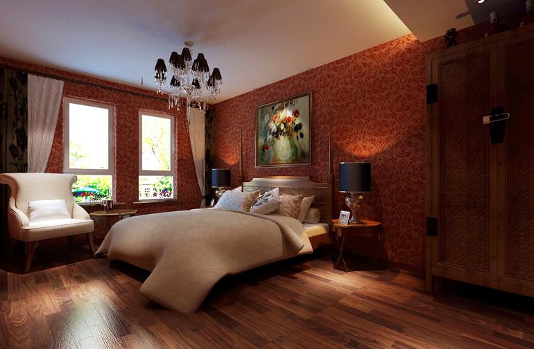 卧室图片来自亚光亚装饰在山语城欧式三居的分享