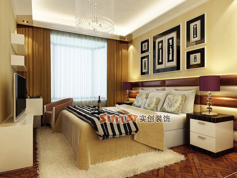 简约 现代 三居 家居 风水 生活 卧室图片来自曹丹在简洁明快的简约主义。的分享