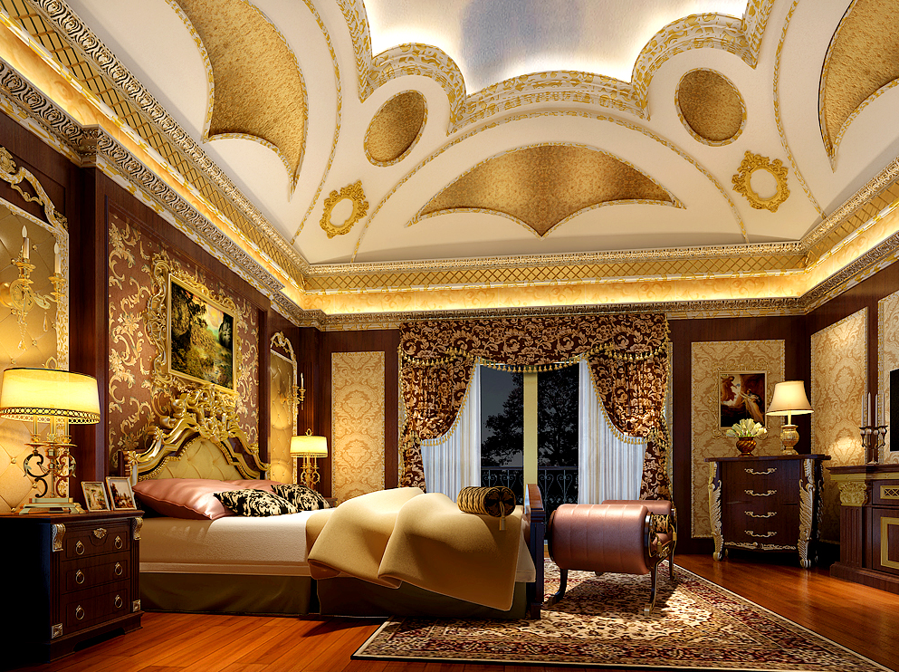 欧式 三居 别墅 80后 远洋高尔夫 维尔装饰 卧室图片来自重庆维尔维尔国际家居装饰在维尔维尔装饰,远洋高尔夫的分享