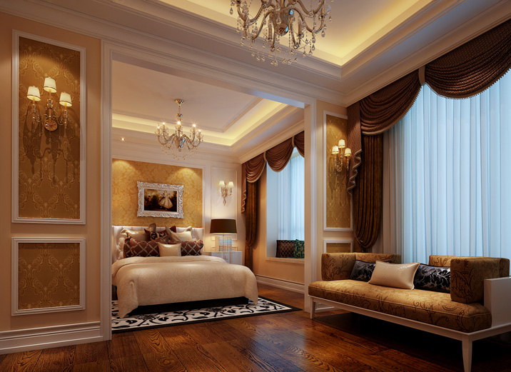 卧室图片来自实创装饰总部在东海花园320平米浪漫法式装修的分享
