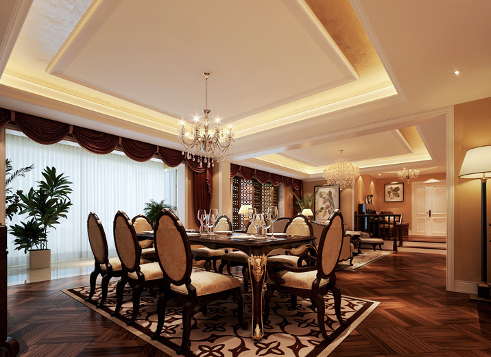 餐厅图片来自实创装饰总部在东海花园320平米浪漫法式装修的分享